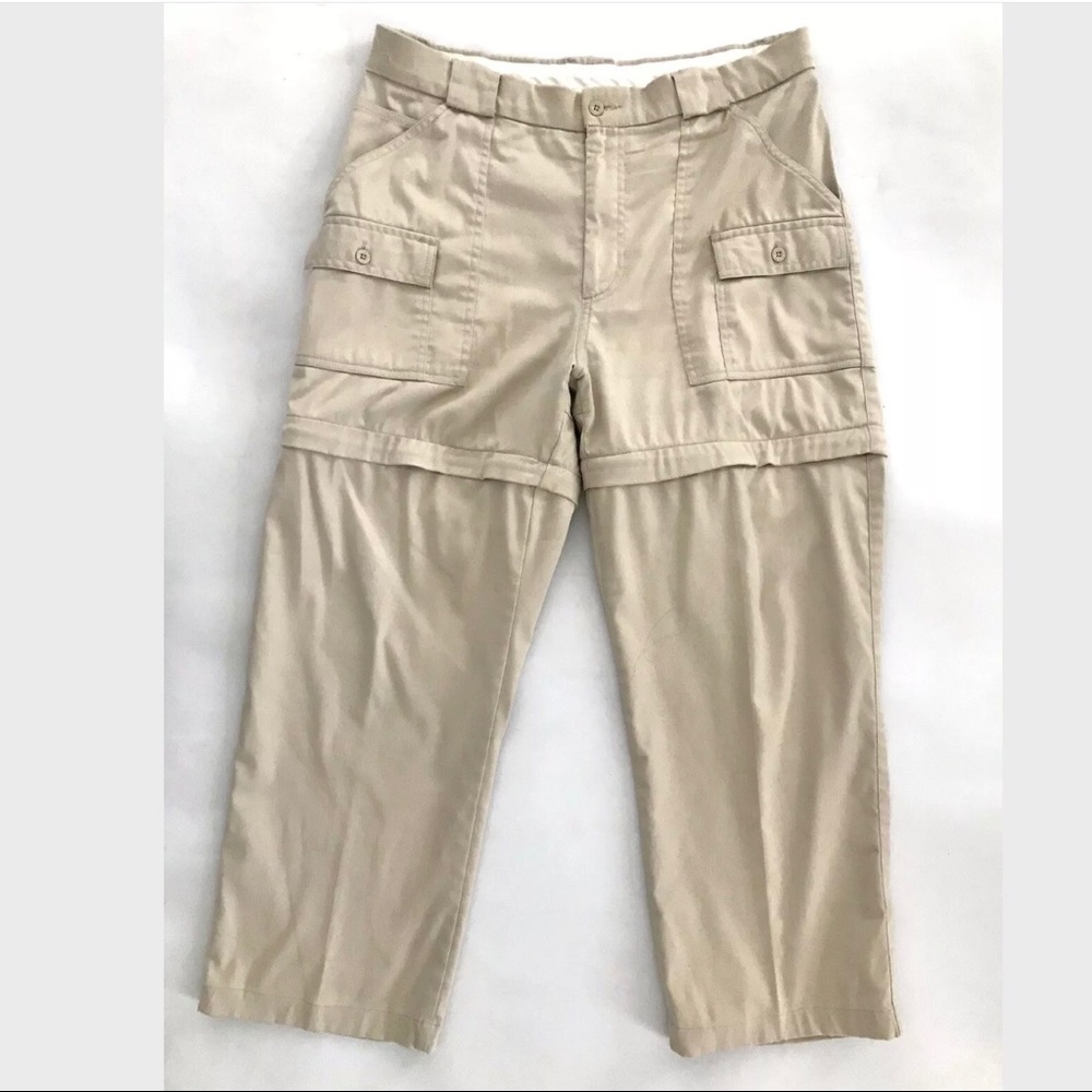 Sportif USA Men's Convertible Pants to Shorts 36